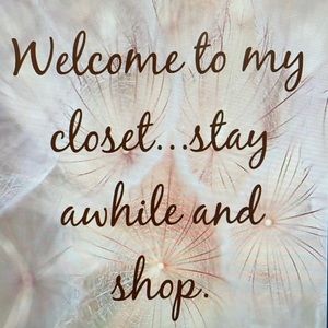 Welcome to my closet